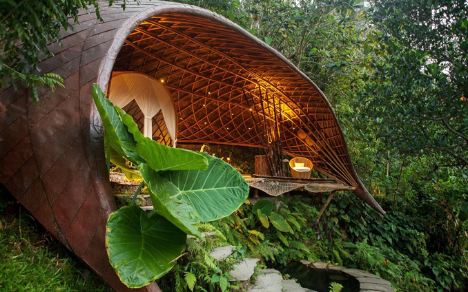 Bambu Indah, Bali - Image shows 'Moonhouse'